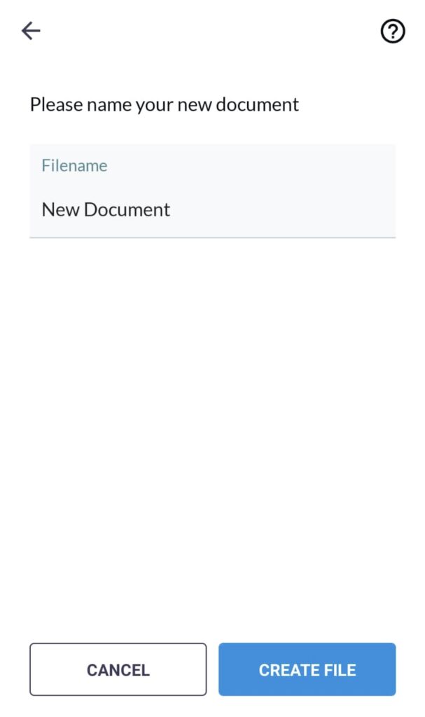 Adding a New Document in Lio