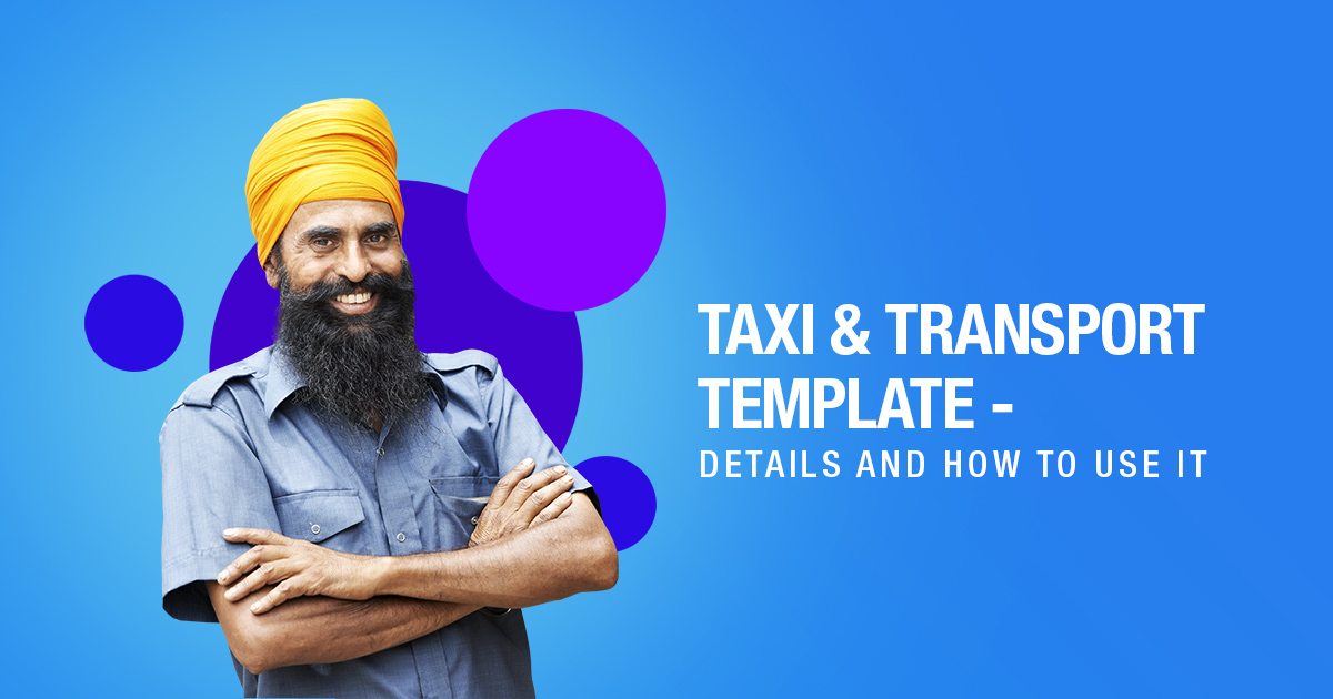 Taxi and Transport Template – Details and How to Use It