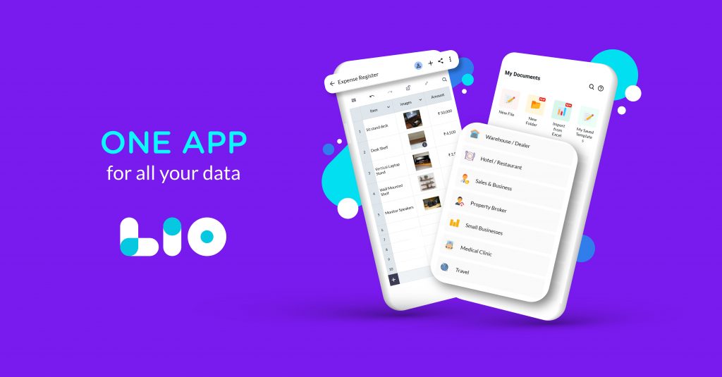 Lio App - One App for all your Data