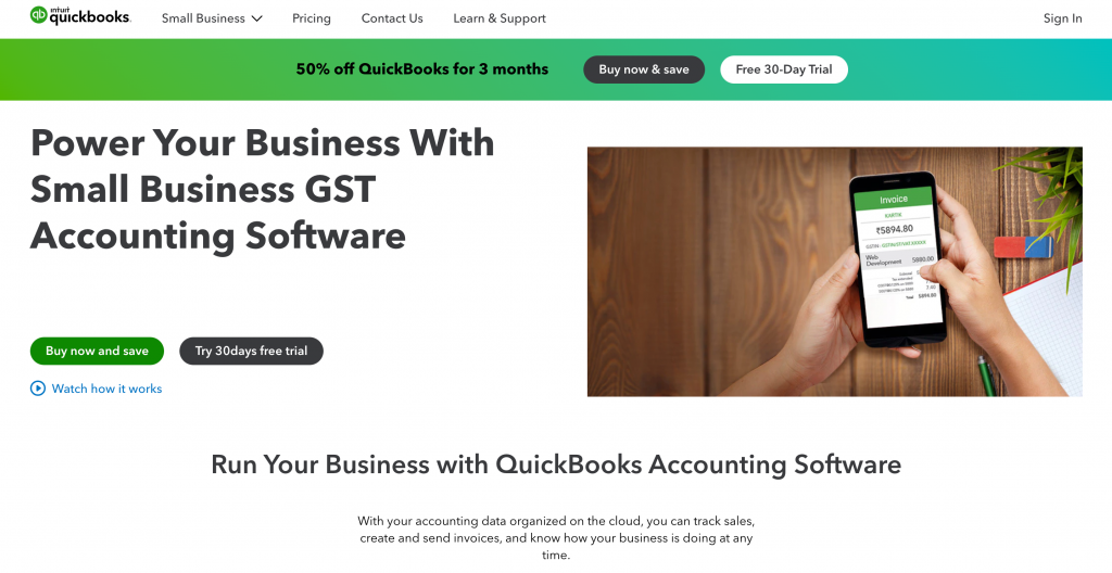 Quickbooks Accounting Software Small Businesses