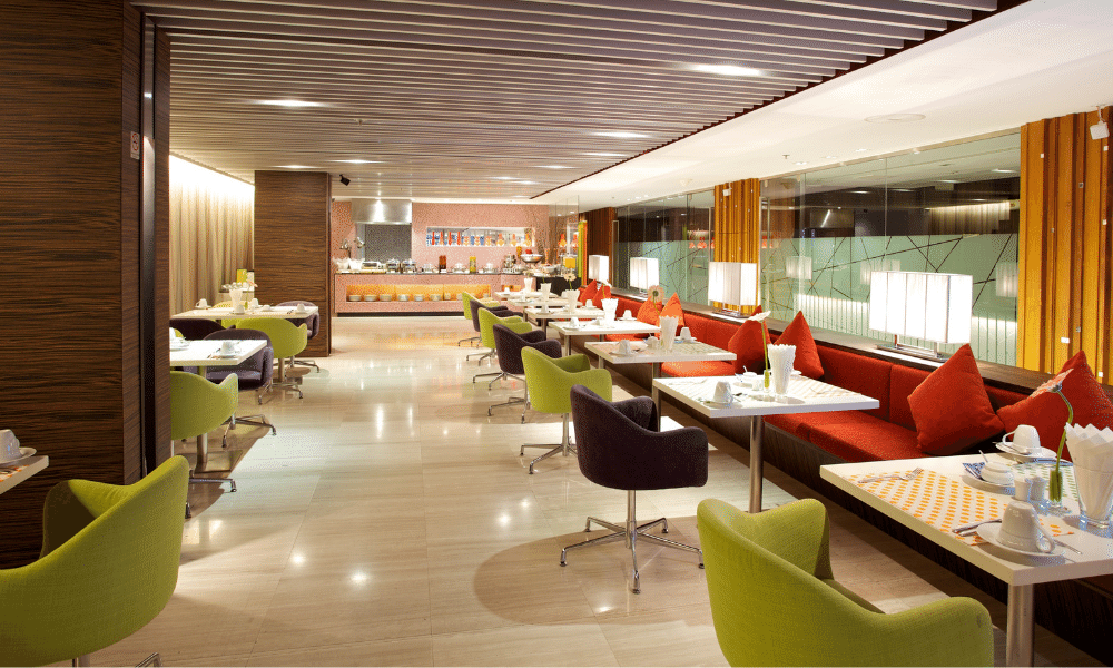 Modern restaurant in india 