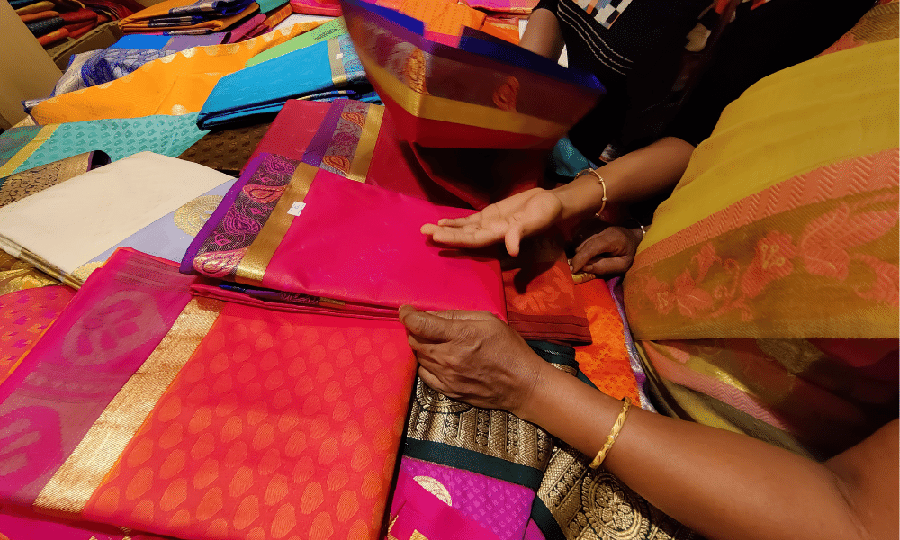 Designer Saree Making Textile Business Ideas in India