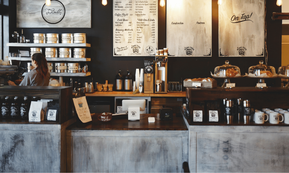 coffee shop small food business ideas