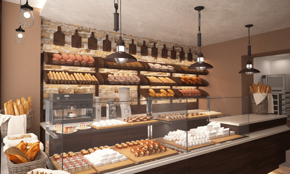 Choosing an easy to catch location for starting a bakery business
