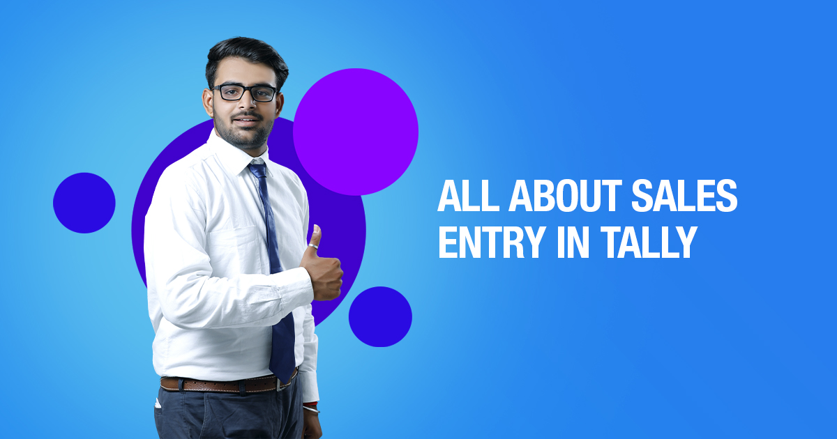 All About Sales Entry In Tally