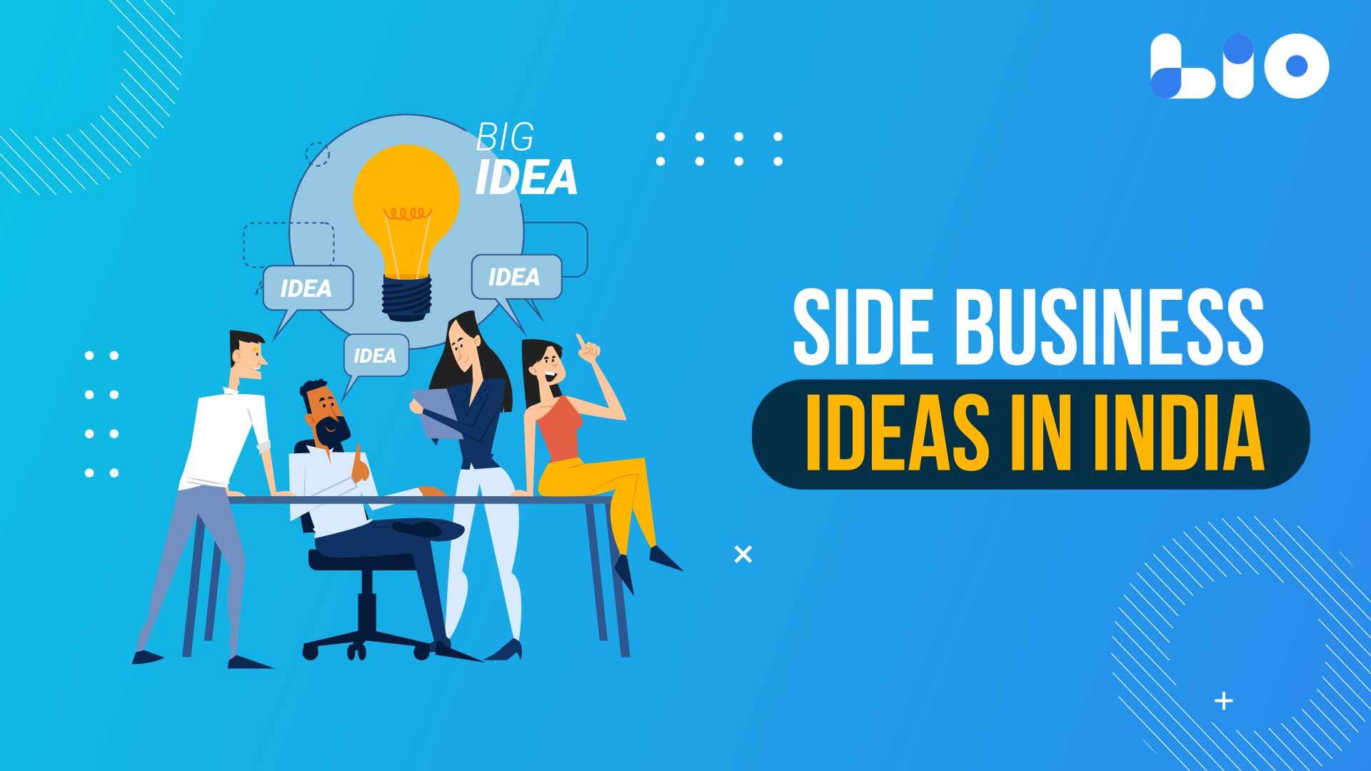 Side Business Ideas in India