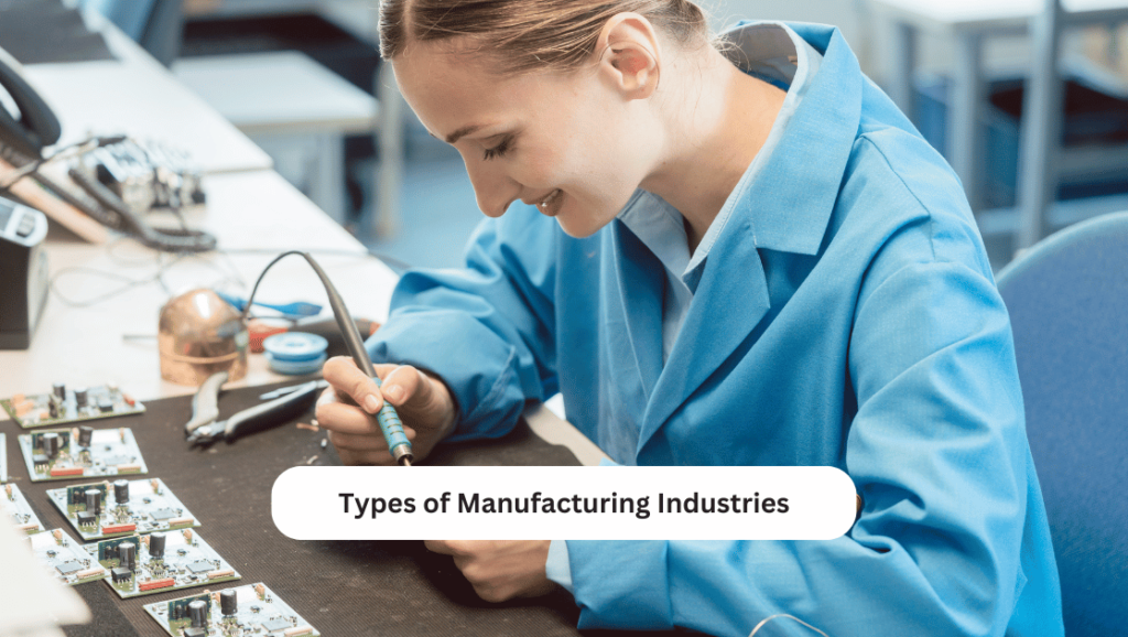 Types of Manufacturing Industries